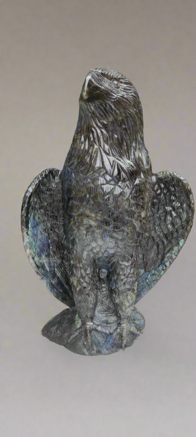 Eagle in labradorite