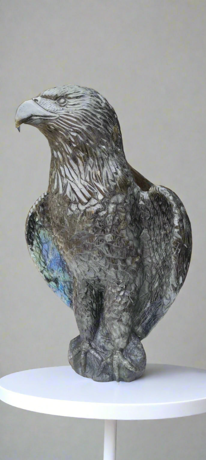 Eagle in labradorite