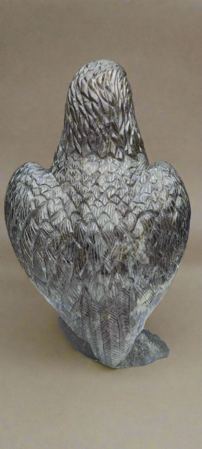 Eagle in labradorite