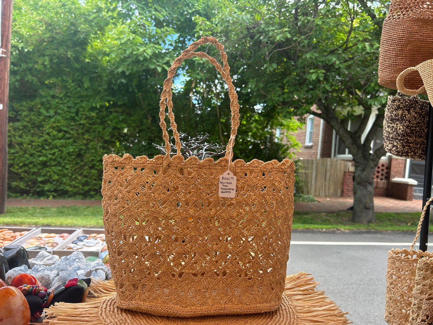Handmade Madagascar Raffia Handbags