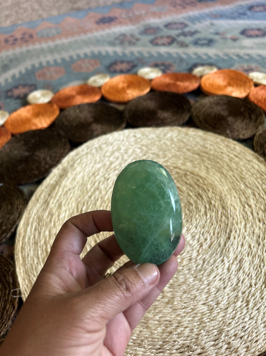 Fluorite Palm Stone