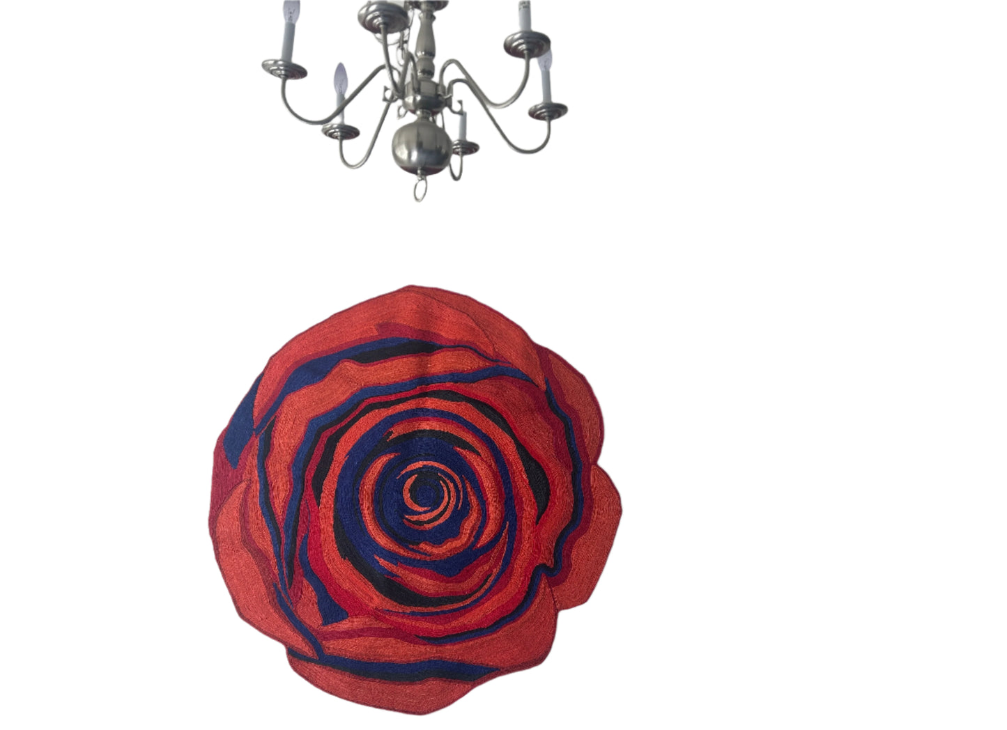 “ Rose” Handwoven Sisal Wall Art - 5ft’ 41”