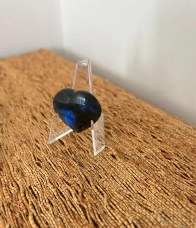 Labradorite Heart